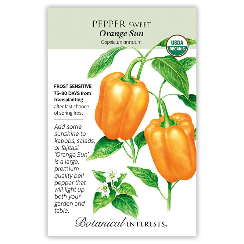 Pepper Sweet (orange) Sun Org