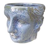 3" Roman Head Planter