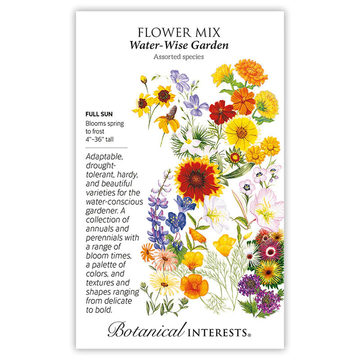 Flower Mix Water-Wise Garden