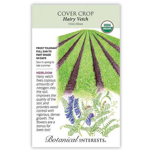 Cover Crop Hairy Vetch Org