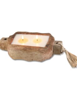 Driftwood Candle Tray