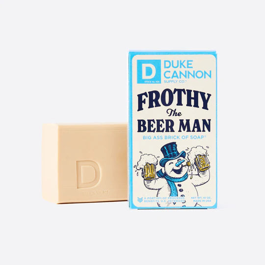 Duke Cannon Soap -Frothy the Beer Man-