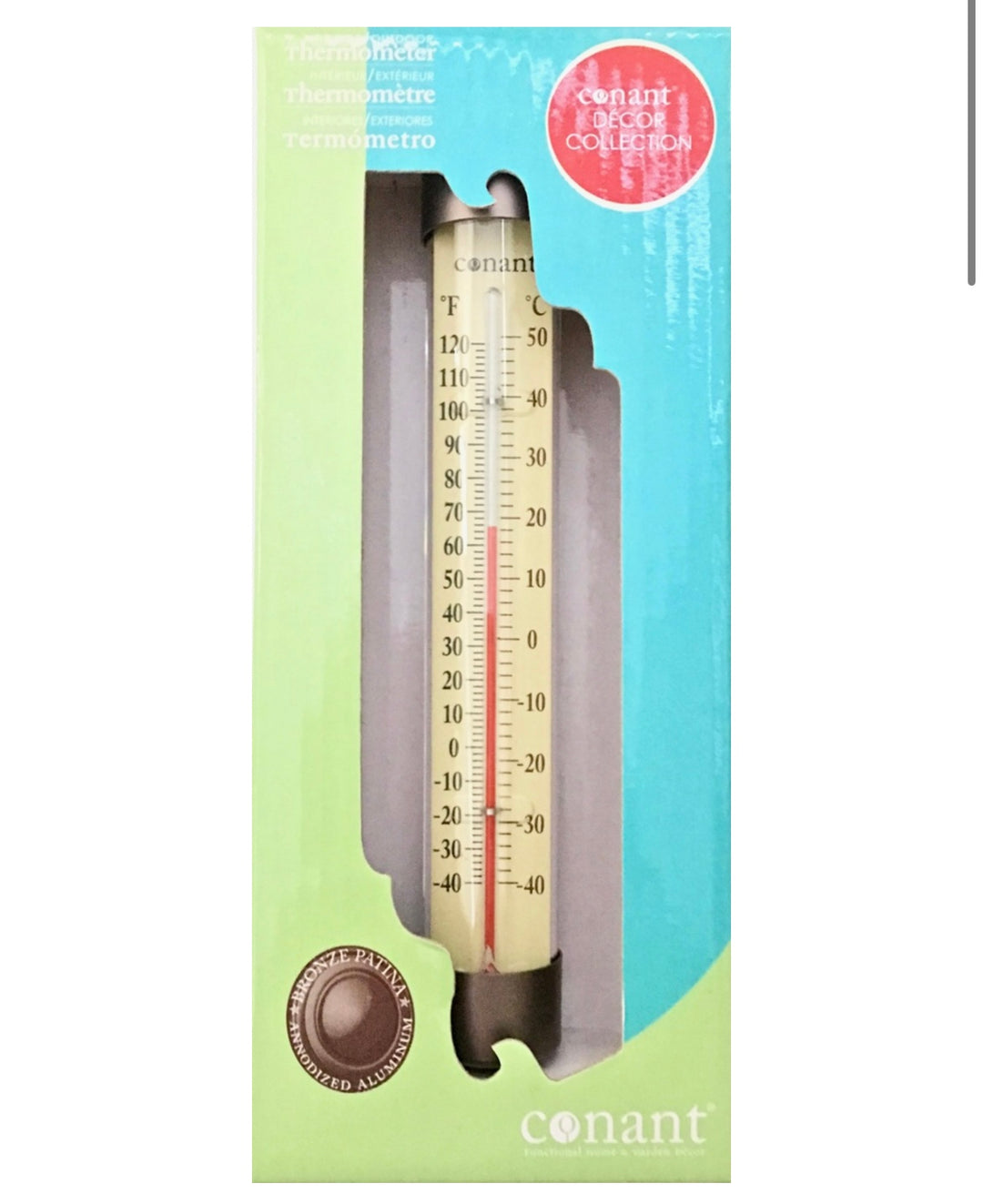 Conant Thermometer - Indoor/Outdoor