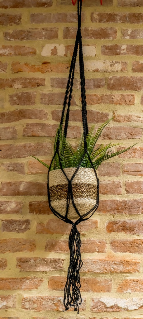 Handmade Macrame Cotton Plant Hanger