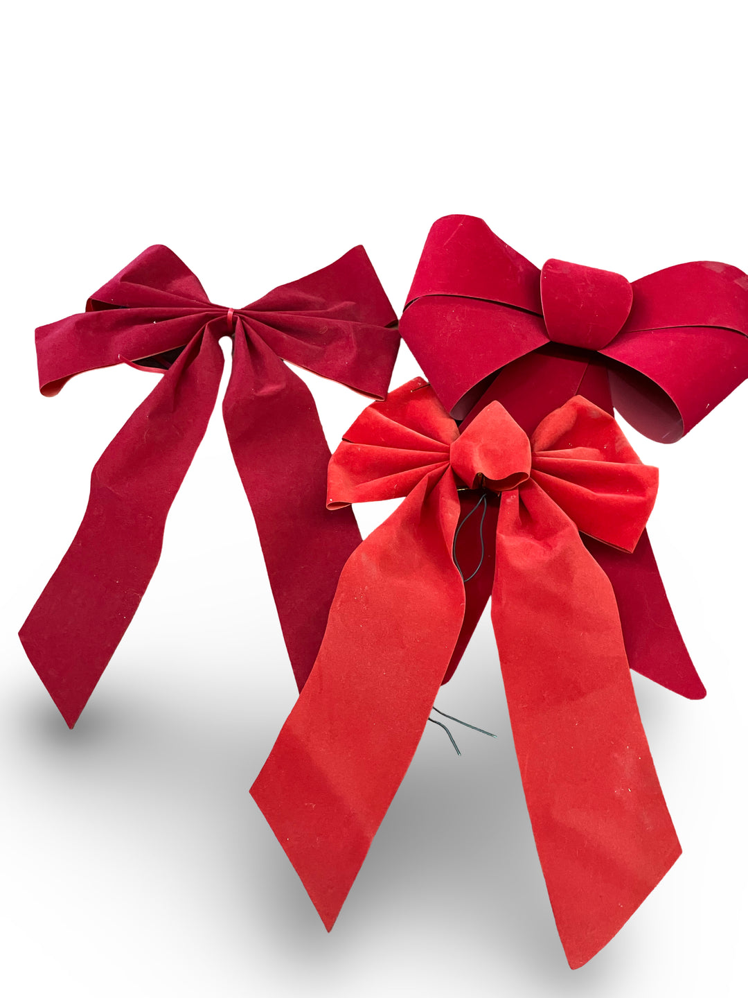 Red Felt Bows