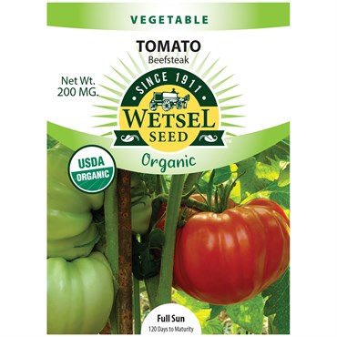 Organic Tomato Beefsteak Seeds