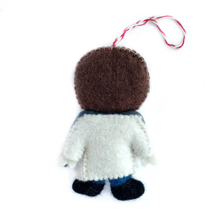 Doctor Ornament, Felt Wool