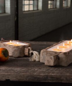 Driftwood Candle Tray