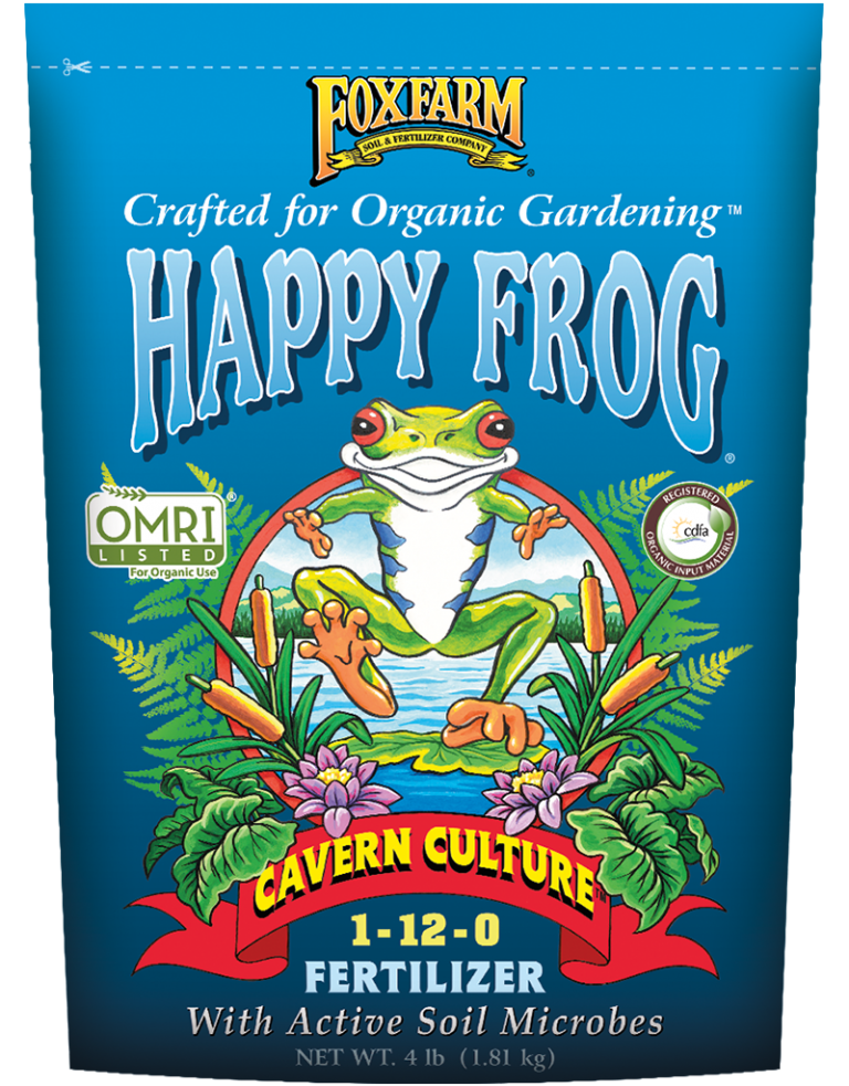 Foxfarm Happy Frog Cavern Culture Dry Fertilizer 4 lb