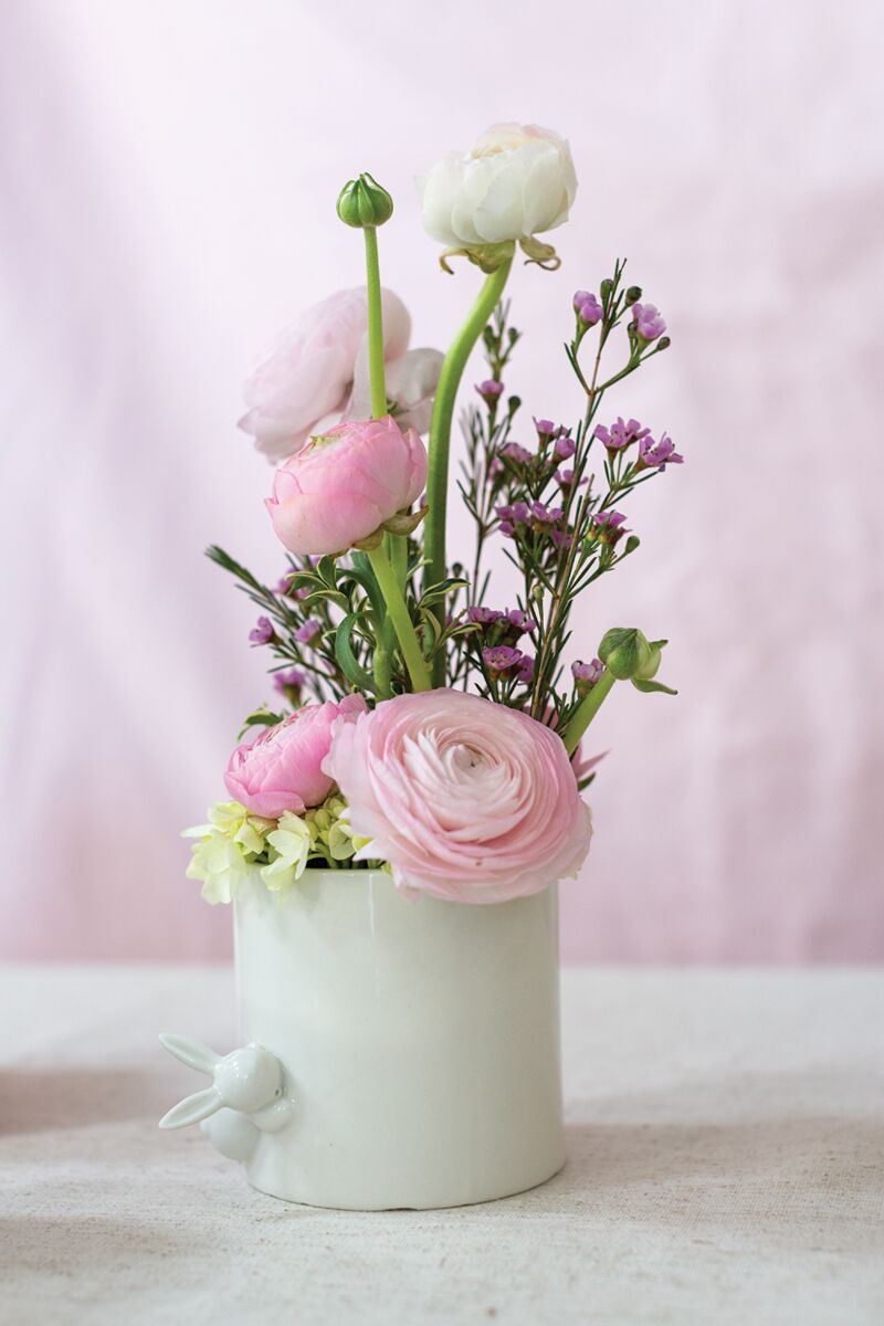 Peeking Bunny Pots