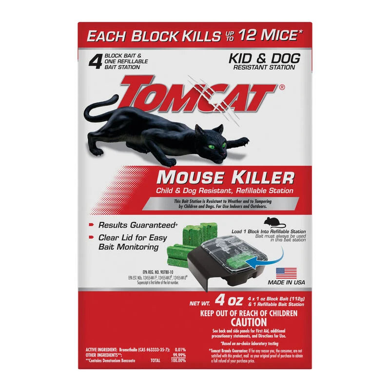 TOMCAT MOUSE KILLER REFILLABLE STATION